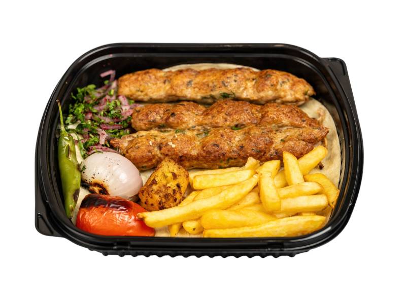 صحن كباب دجاج